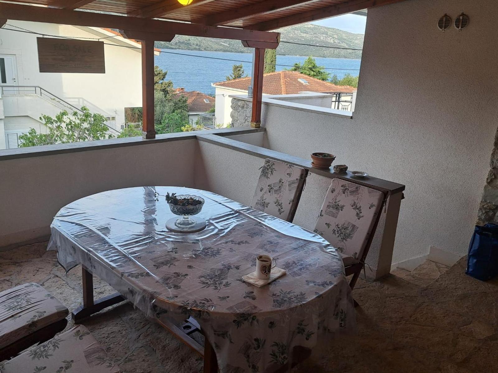 Villa Apartments Oliva Seget Vranjica Luaran gambar